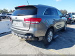 2018 Kia Sorento 3.3l Lx Gray vin: 5XYPG4A59JG351500