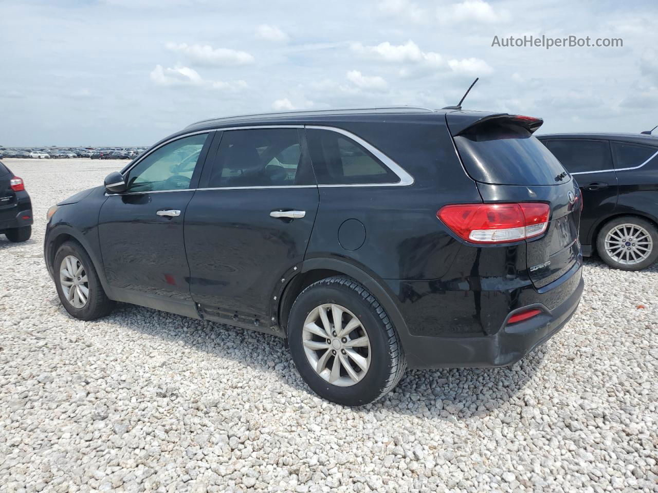 2018 Kia Sorento Lx Black vin: 5XYPG4A59JG352971