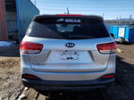 2018 Kia Sorento Lx Silver vin: 5XYPG4A59JG388806