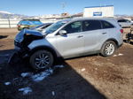 2018 Kia Sorento Lx Silver vin: 5XYPG4A59JG388806