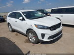 2020 Kia Sorento Lx V6 White vin: 5XYPG4A59LG614779