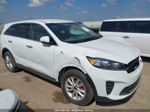 2020 Kia Sorento Lx V6 White vin: 5XYPG4A59LG614779