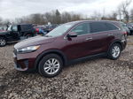 2020 Kia Sorento S Burgundy vin: 5XYPG4A59LG631890