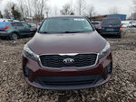 2020 Kia Sorento S Burgundy vin: 5XYPG4A59LG631890