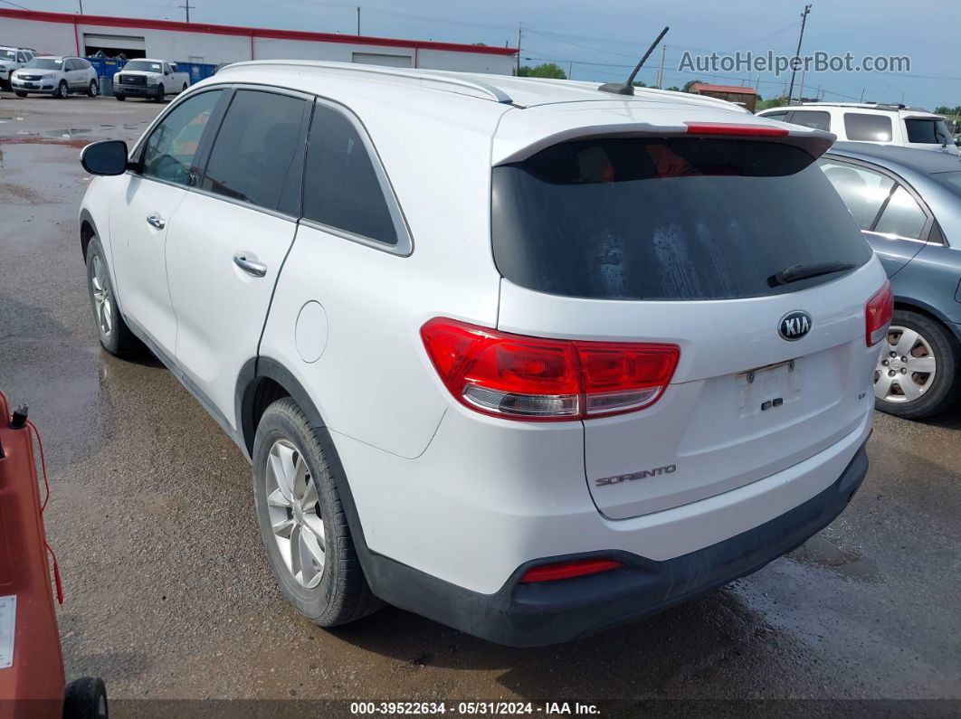 2017 Kia Sorento 3.3l Lx Белый vin: 5XYPG4A5XHG249570