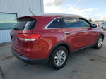 2018 Kia Sorento Lx Red vin: 5XYPG4A5XJG346998