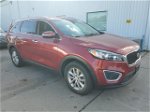 2018 Kia Sorento Lx Red vin: 5XYPG4A5XJG346998