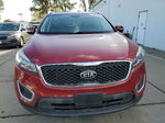 2018 Kia Sorento Lx Red vin: 5XYPG4A5XJG346998