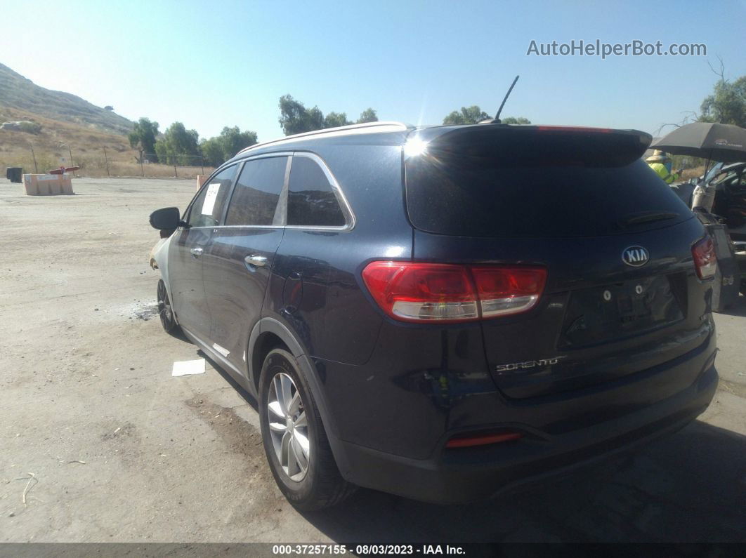 2018 Kia Sorento 3.3l Lx Синий vin: 5XYPG4A5XJG358262