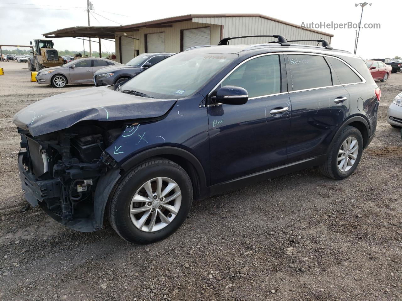 2018 Kia Sorento Lx Black vin: 5XYPG4A5XJG361002