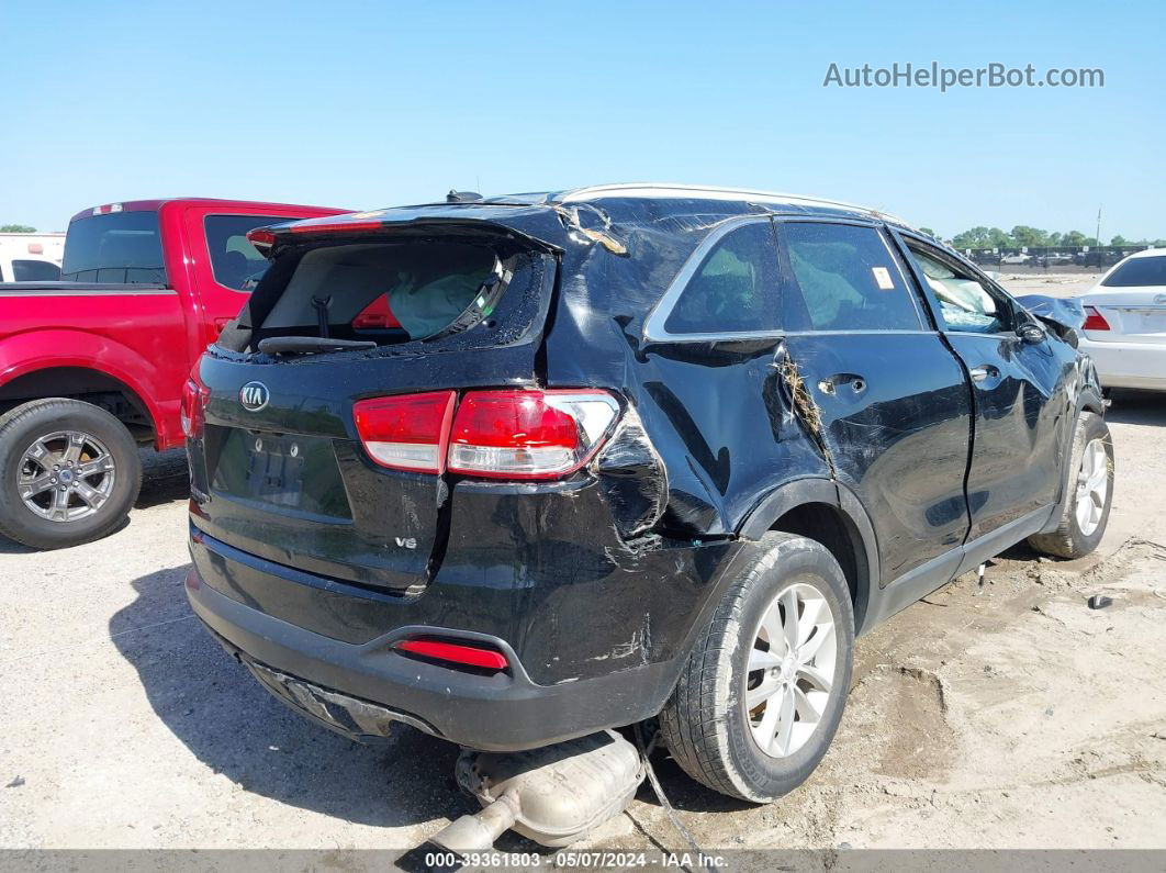 2018 Kia Sorento 3.3l Lx Black vin: 5XYPG4A5XJG363462