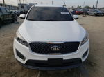 2018 Kia Sorento Lx White vin: 5XYPG4A5XJG369200