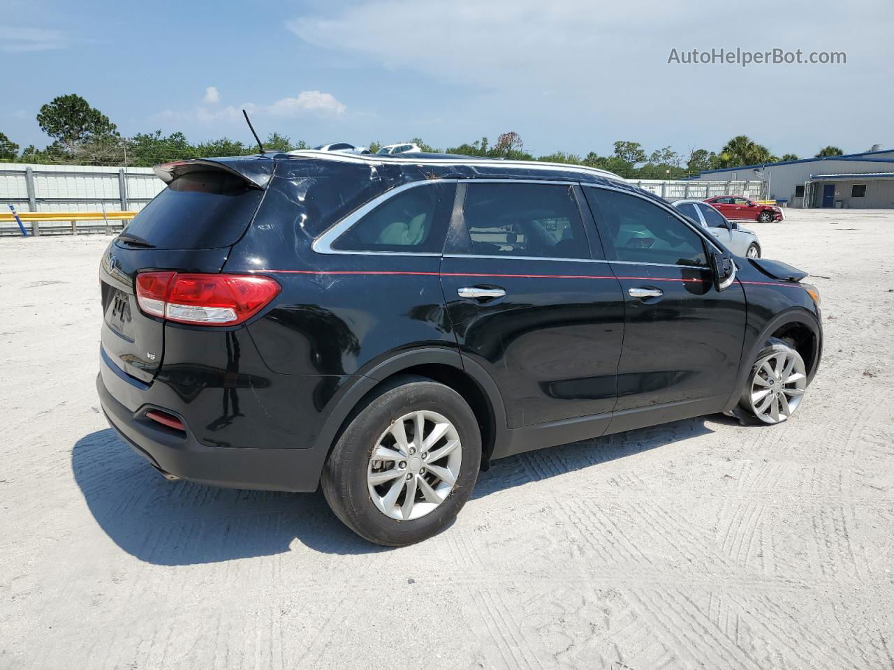 2018 Kia Sorento Lx Black vin: 5XYPG4A5XJG399958