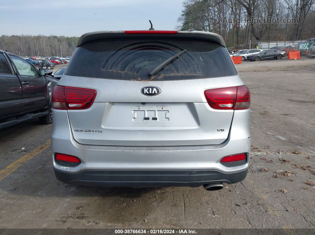 2020 Kia Sorento 3.3l Lx Silver vin: 5XYPG4A5XLG631008