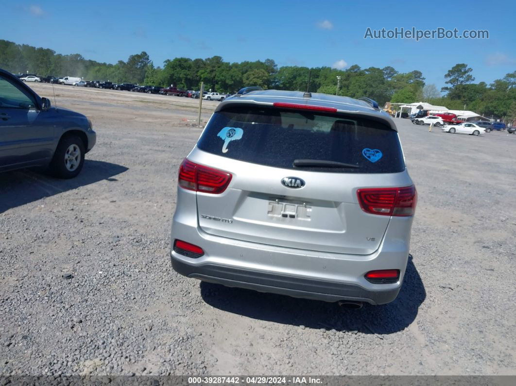 2020 Kia Sorento 3.3l S Silver vin: 5XYPG4A5XLG655132