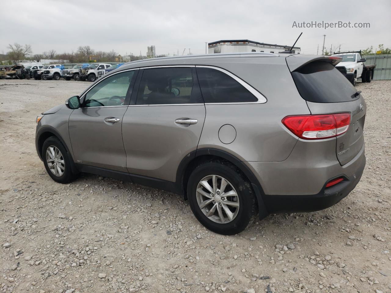 2017 Kia Sorento Lx Серый vin: 5XYPGDA30HG245428