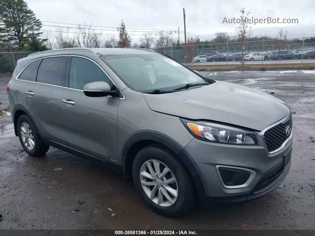 2017 Kia Sorento 2.4l Lx Gray vin: 5XYPGDA30HG271592