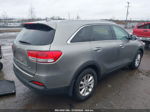 2017 Kia Sorento 2.4l Lx Gray vin: 5XYPGDA30HG271592