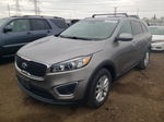 2017 Kia Sorento Lx Gray vin: 5XYPGDA30HG293138