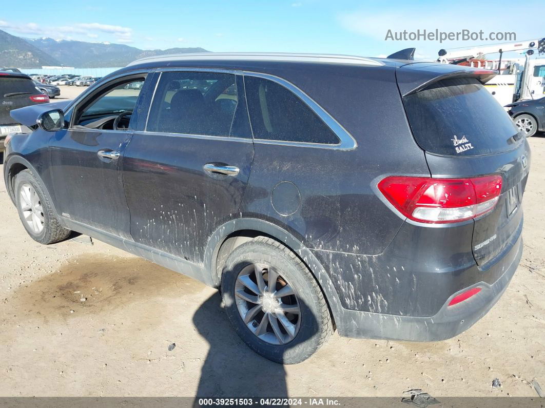 2017 Kia Sorento 2.4l Lx Gray vin: 5XYPGDA30HG294693