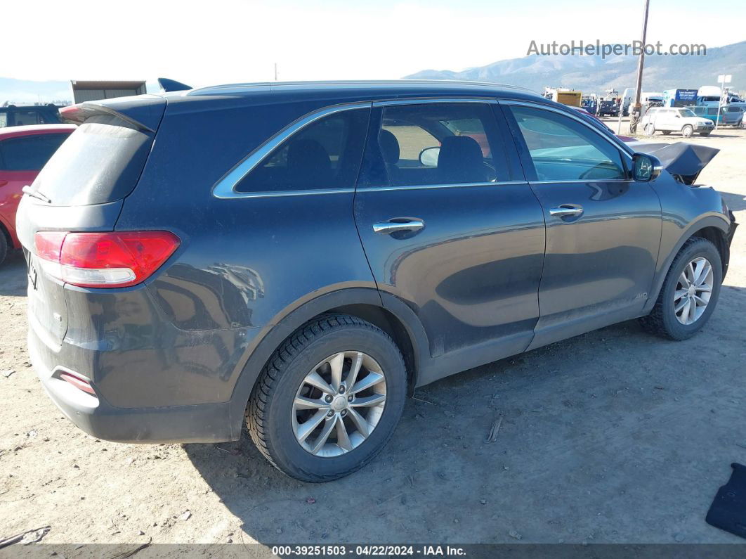 2017 Kia Sorento 2.4l Lx Gray vin: 5XYPGDA30HG294693