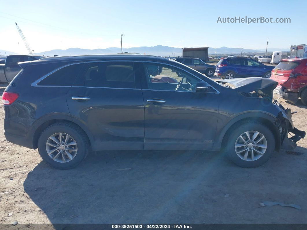 2017 Kia Sorento 2.4l Lx Gray vin: 5XYPGDA30HG294693