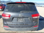 2017 Kia Sorento 2.4l Lx Gray vin: 5XYPGDA30HG294693