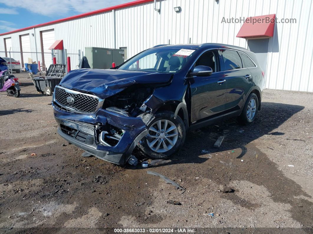 2018 Kia Sorento 2.4l Lx Blue vin: 5XYPGDA30JG404888