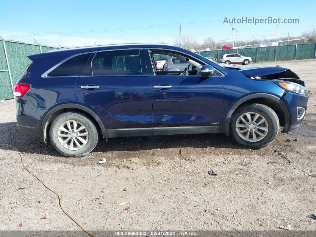 2018 Kia Sorento 2.4l Lx Blue vin: 5XYPGDA30JG404888