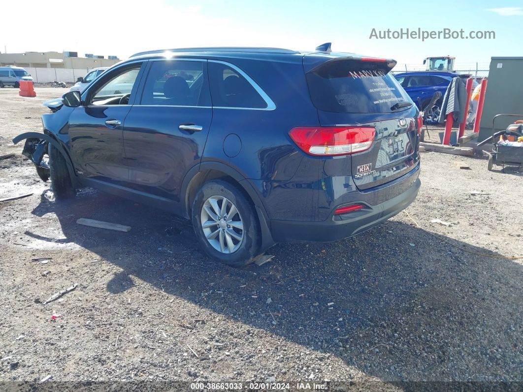 2018 Kia Sorento 2.4l Lx Blue vin: 5XYPGDA30JG404888