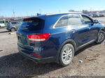 2018 Kia Sorento 2.4l Lx Blue vin: 5XYPGDA30JG404888