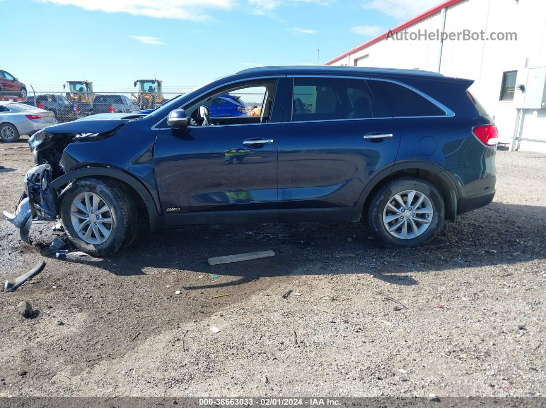 2018 Kia Sorento 2.4l Lx Blue vin: 5XYPGDA30JG404888