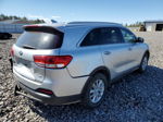 2018 Kia Sorento Lx Silver vin: 5XYPGDA30JG416135