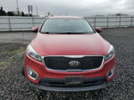 2018 Kia Sorento Lx Red vin: 5XYPGDA30JG421593