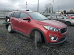 2018 Kia Sorento Lx Red vin: 5XYPGDA30JG421593