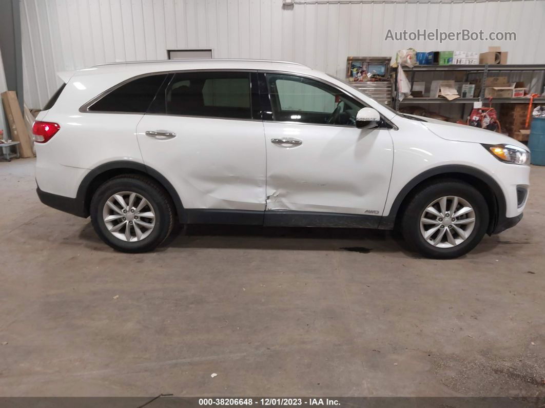 2018 Kia Sorento 2.4l Lx Белый vin: 5XYPGDA30JG427572