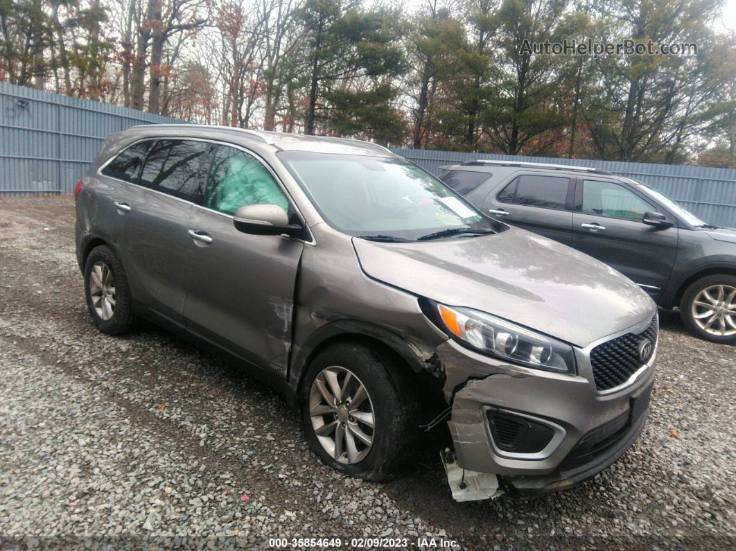 2018 Kia Sorento Lx Gray vin: 5XYPGDA30JG432027