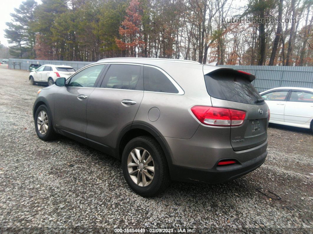 2018 Kia Sorento Lx Gray vin: 5XYPGDA30JG432027