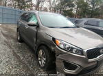 2018 Kia Sorento Lx Gray vin: 5XYPGDA30JG432027