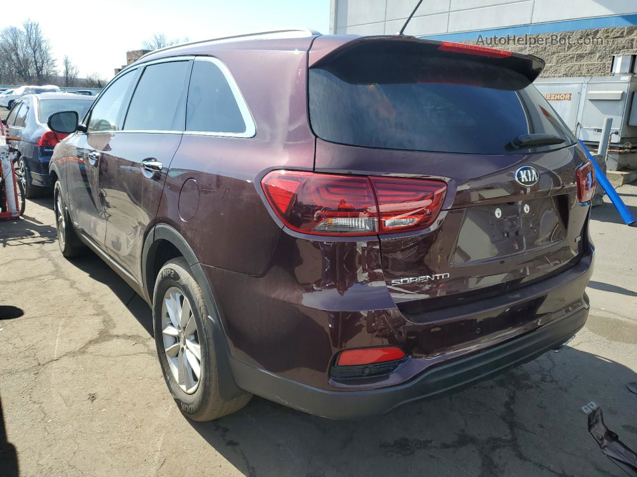 2020 Kia Sorento L Burgundy vin: 5XYPGDA30LG623871