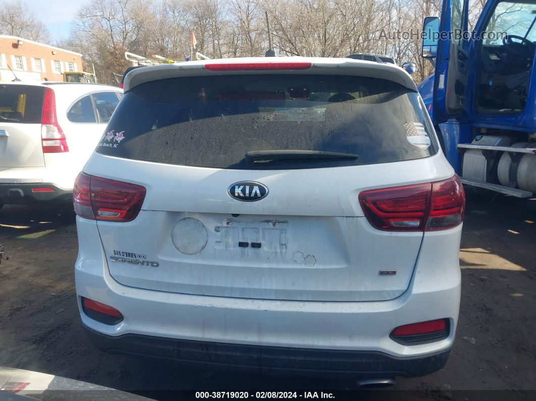 2020 Kia Sorento 2.4l Lx White vin: 5XYPGDA30LG631789