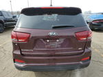 2020 Kia Sorento L Burgundy vin: 5XYPGDA30LG655395