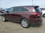 2020 Kia Sorento L Burgundy vin: 5XYPGDA30LG655395