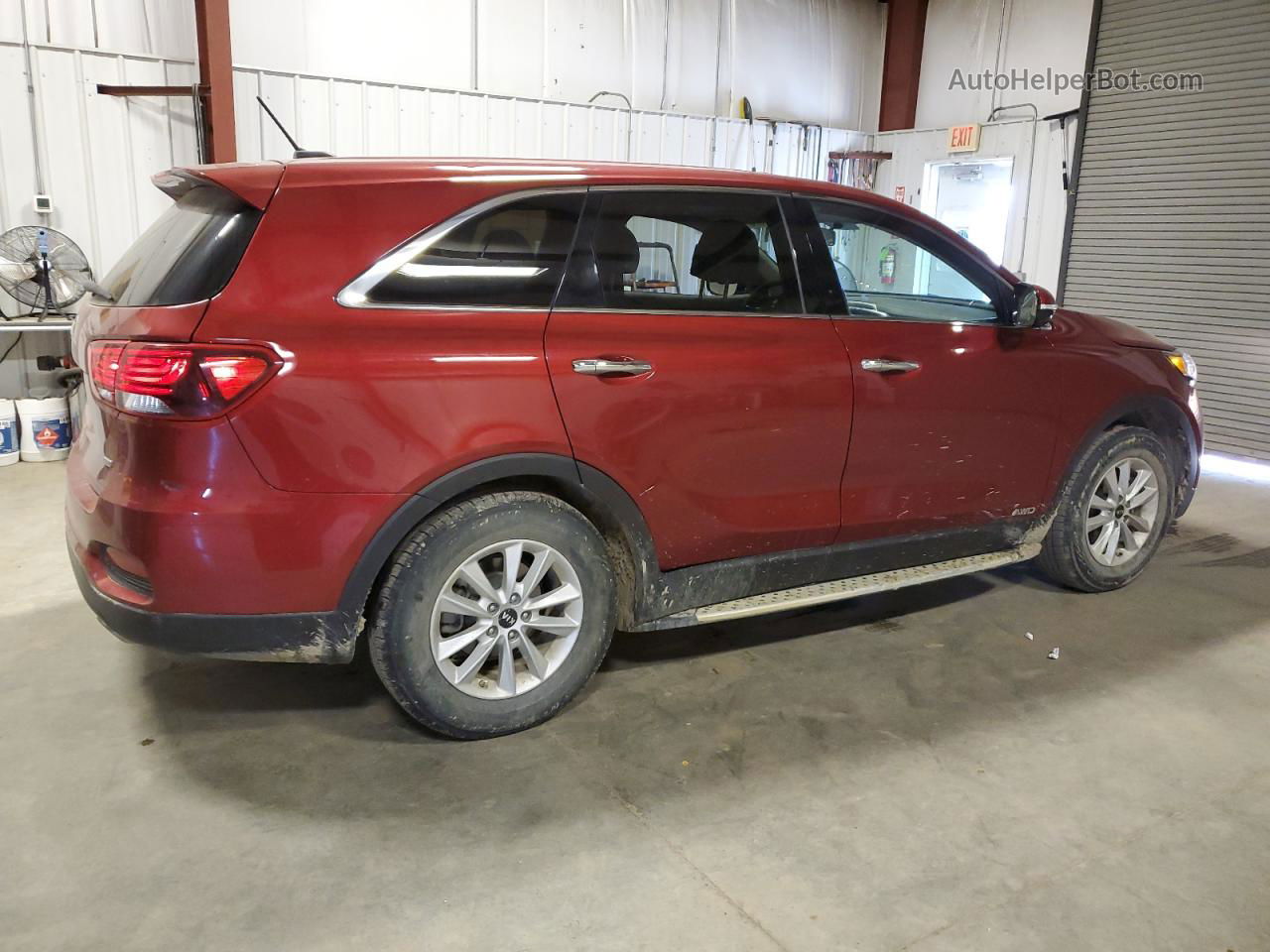 2020 Kia Sorento L Burgundy vin: 5XYPGDA30LG665022