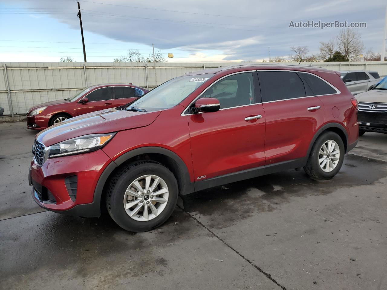 2020 Kia Sorento L Red vin: 5XYPGDA30LG668633