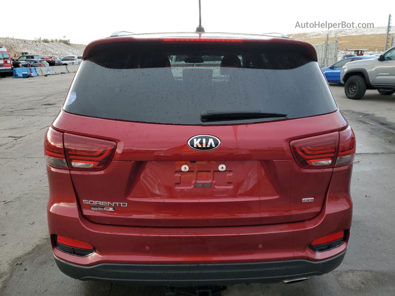 2020 Kia Sorento L Red vin: 5XYPGDA30LG668633