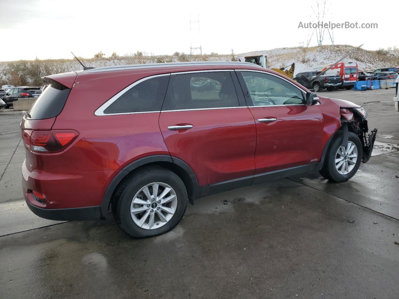 2020 Kia Sorento L Red vin: 5XYPGDA30LG668633