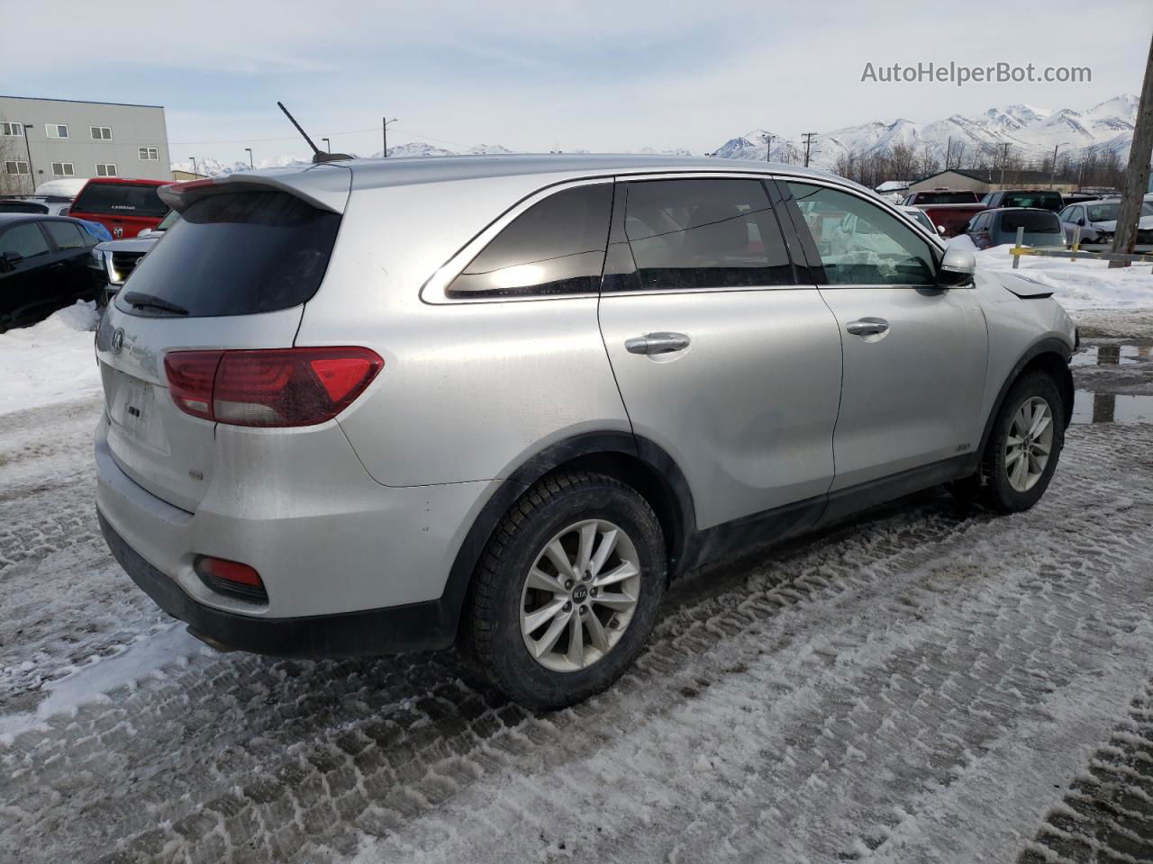 2020 Kia Sorento L Silver vin: 5XYPGDA30LG689224