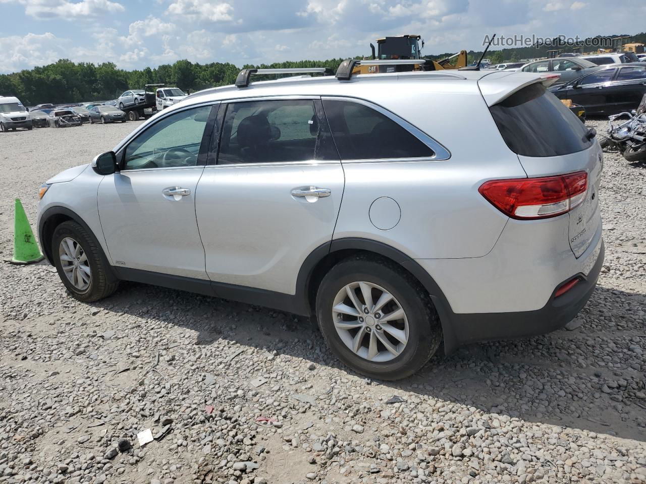 2017 Kia Sorento Lx Silver vin: 5XYPGDA31HG219078