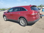 2017 Kia Sorento Lx Red vin: 5XYPGDA31HG260746